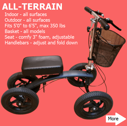 All Terrain Knee Scooter